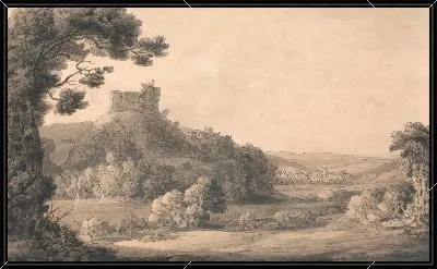 Картина Замок Окхемптон