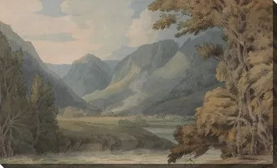 Картина Вид в Борроудейле Орлиных Скал и Ростуэйтов