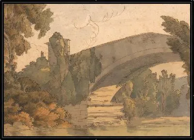 Картина Мост между Флоренцией и Болонью