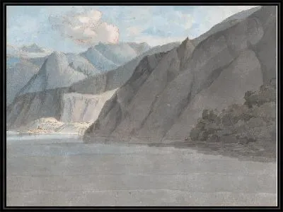 Картина Вид на озеро Комо с Монте Леони