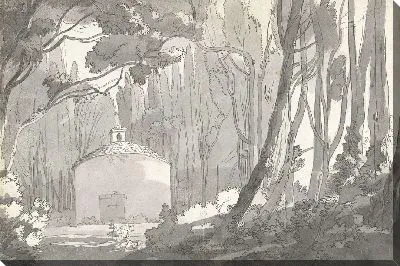 Картина В парке виллы Мондрагоне во Фраскати