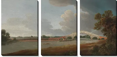 Картина Старый Уолтон Бридж