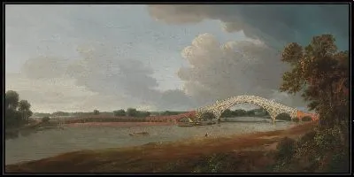 Картина Старый Уолтон Бридж