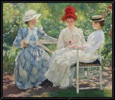 Три сестры - исследование в солнечном свете июня