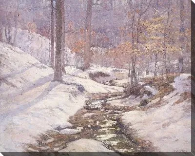 Картина Зимний солнечный свет