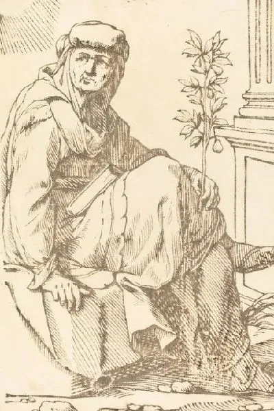 Картина Сибилла Хеллеспонтина