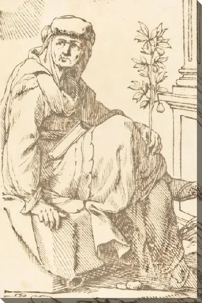 Картина Сибилла Хеллеспонтина