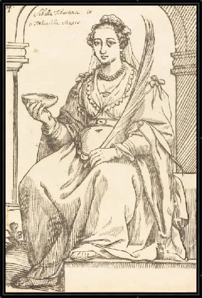 Картина Сибилла Тибуртина