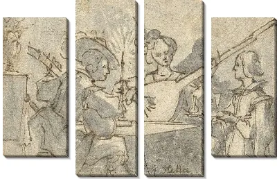 Музыкальная компания при свечах