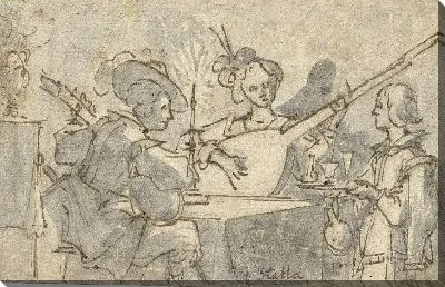 Музыкальная компания при свечах