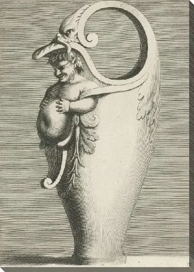 Картина Кувшин с сатирским ребенком