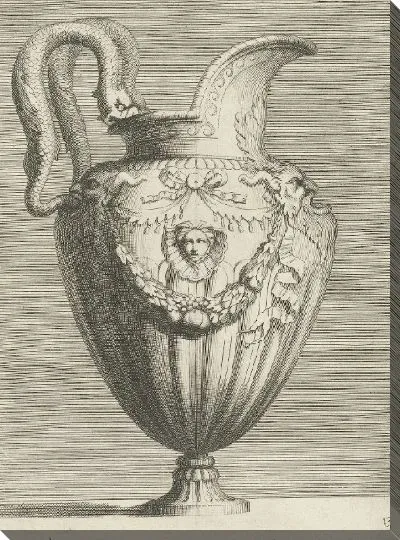 Картина Кувшин с двумя шлангами в качестве ручки