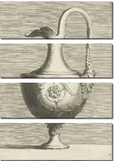 Картина Кувшин с сатировой головкой внизу ручки