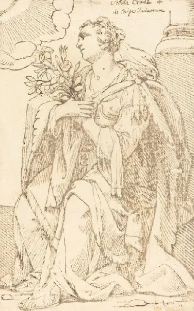 Картина Сибилла Киммерия