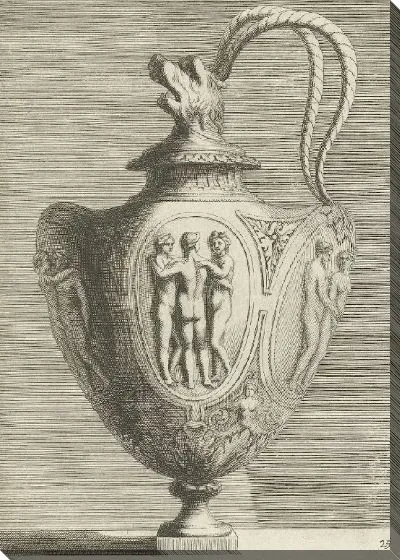 Картина Кувшин с головой льва в качестве носика