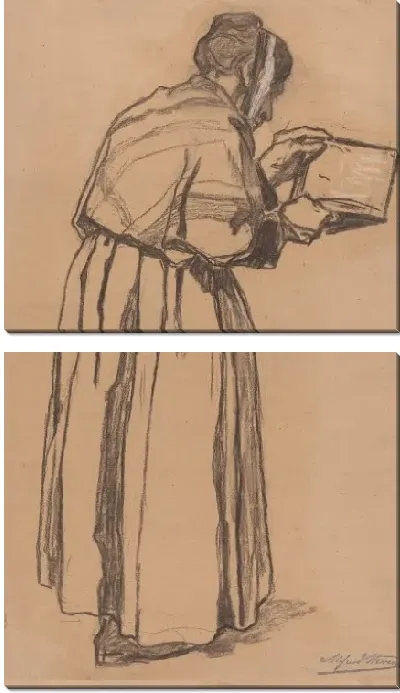 Картина Женщина чтения