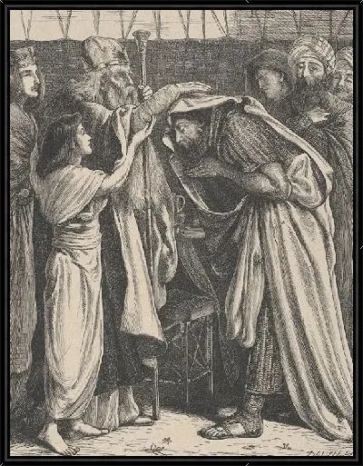 Картина Мелхиседек благословляет Аврама (Библейская галерея Далзила)