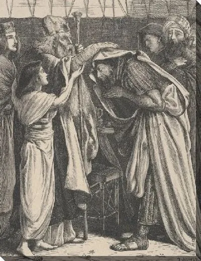 Картина Мелхиседек благословляет Аврама (Библейская галерея Далзила)