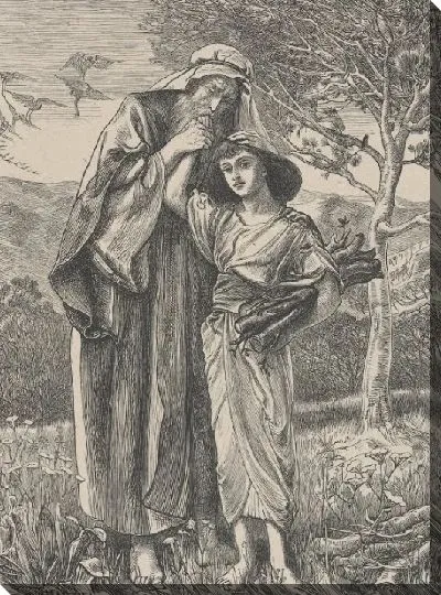 Картина Авраам и Исаак (Библейская галерея Далзилса)