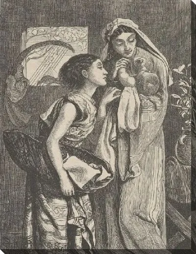 Картина Младенец Моисей (Библейская галерея Далзилса)