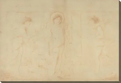 Картина Фантазия, Амур и Удовольствие