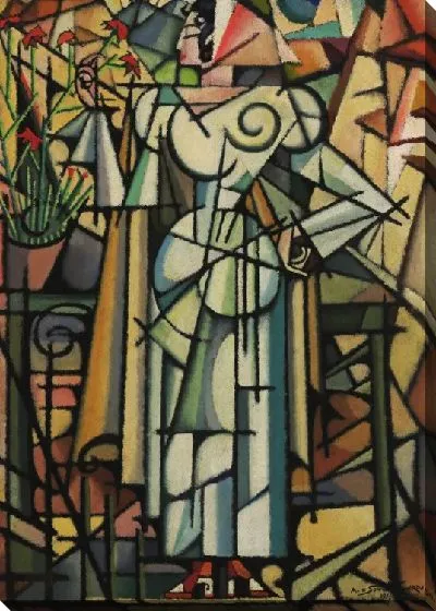 Картина Дама (девушка гвоздика)