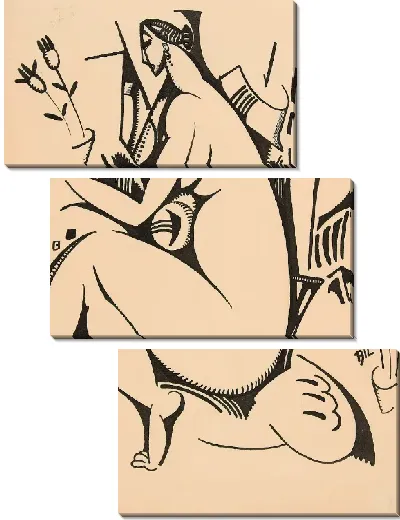 Картина  (рисунок № 8 из альбома 'XX DESSINS')