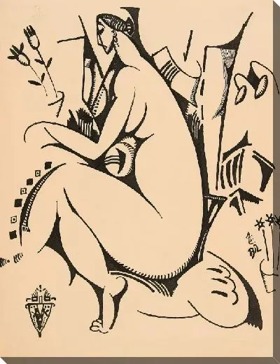 Картина  (рисунок № 8 из альбома 'XX DESSINS')