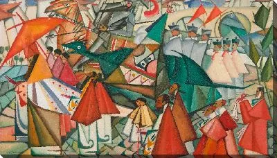 Картина Корпус-Кристи Шествие