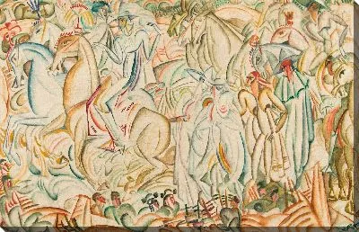 Картина Перед бегом