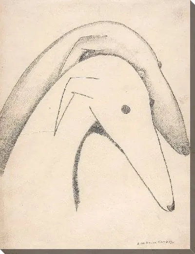 Картина Без названия (Изучение деталей к картине «Борзые»)