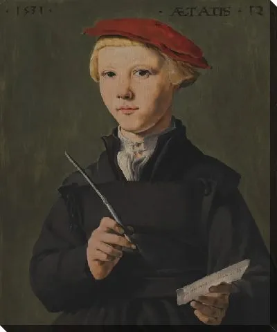 Картина Портрет молодого ученого