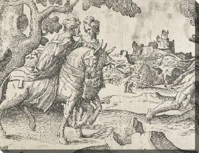 Две женщины на мулах