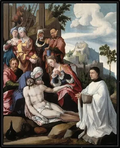 Картина Оплакивание Христа с донором