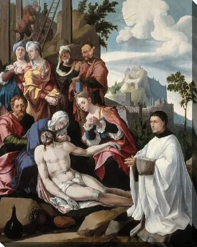 Картина Оплакивание Христа с донором