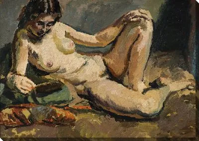 Картина Лежащая обнаженная №9