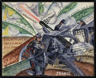 Пушки в действии