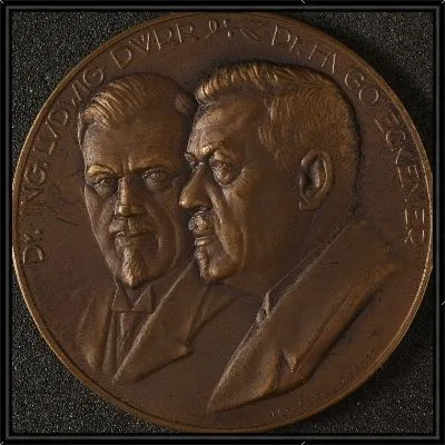 Бронзовая медаль в память Л. Дурра и Х. Эккена