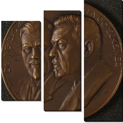 Бронзовая медаль в память Л. Дурра и Х. Эккена