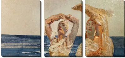 Картина Елена и Кассандра