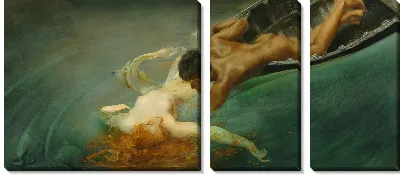 Картина Сирена (Сирена) (Зеленая Бездна)