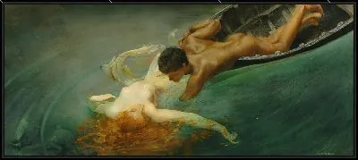 Картина Сирена (Сирена) (Зеленая Бездна)