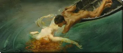 Картина Сирена (Сирена) (Зеленая Бездна)