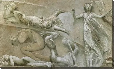 Картина От мифа о грубых силах, прирученных к последним достижениям науки,