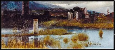 Картина Вид нимфы