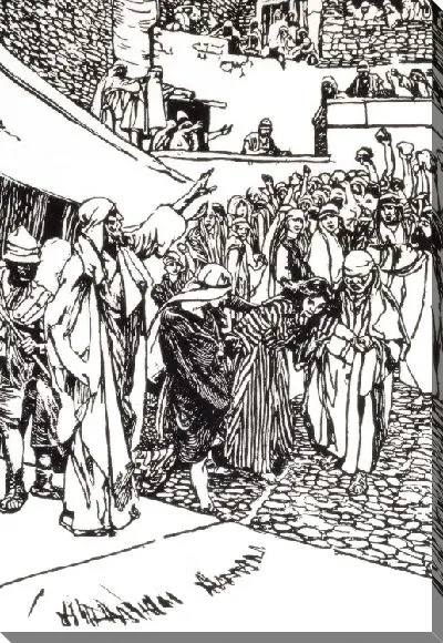 Картина Прелюбодейка