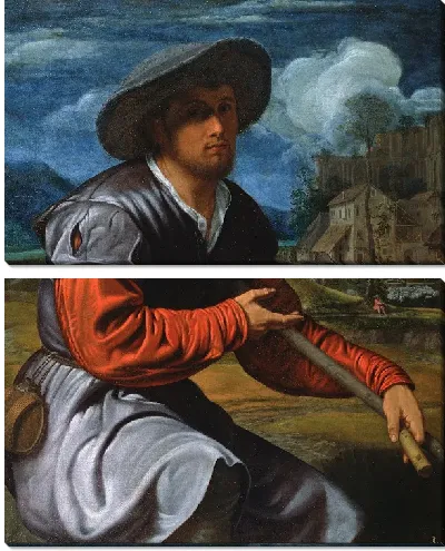 Картина Пастух с флейтой