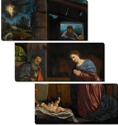 Картина Поклонение пастухов