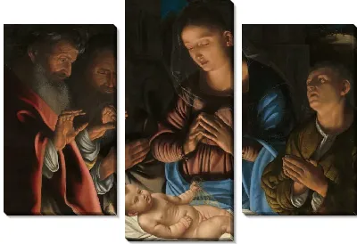 Картина Поклонение пастухов