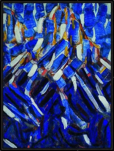 Картина Абстракция (Голубая Гора)